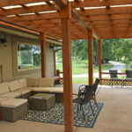 The Golfers Lounge has a beautiful covered patio