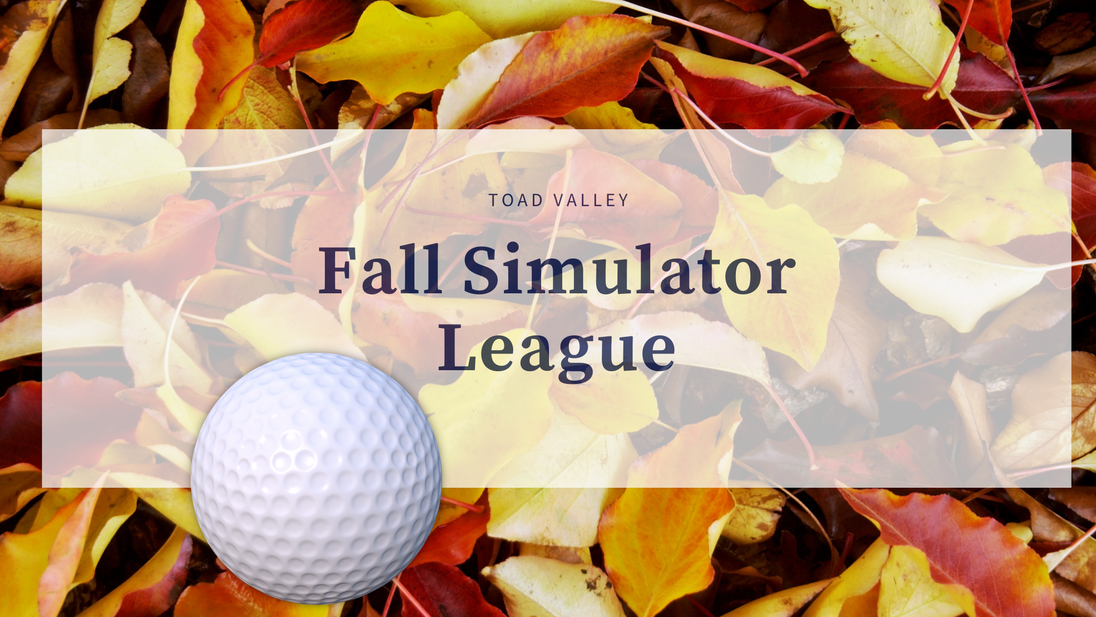 Fall Simulator League