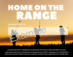 Home on the Range – 20 Punch Pass