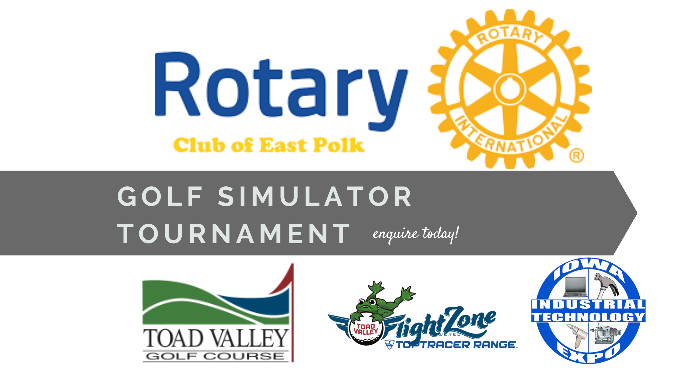 Rotary Club Golf Simulator Tournament